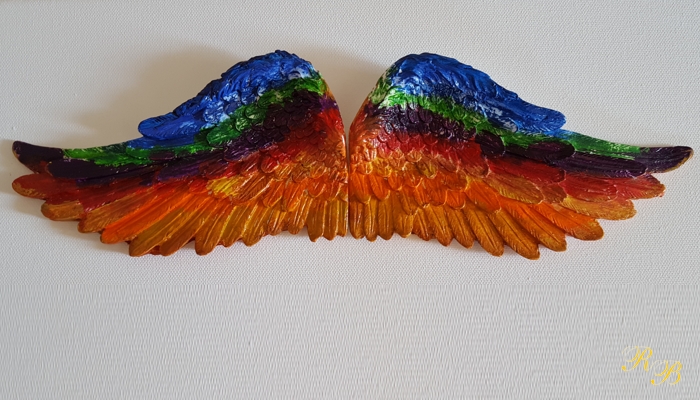 Fluegel Regenbogen
